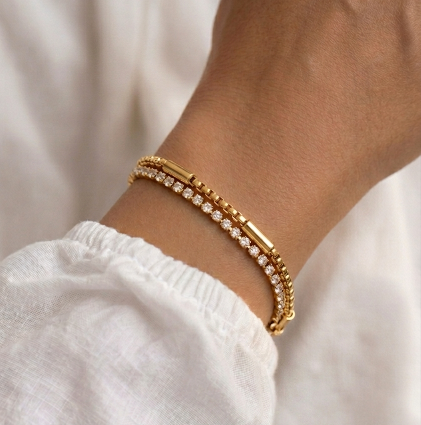 Susanah Two-layered Bracelet