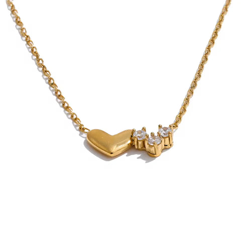 Alicia Heart Necklace