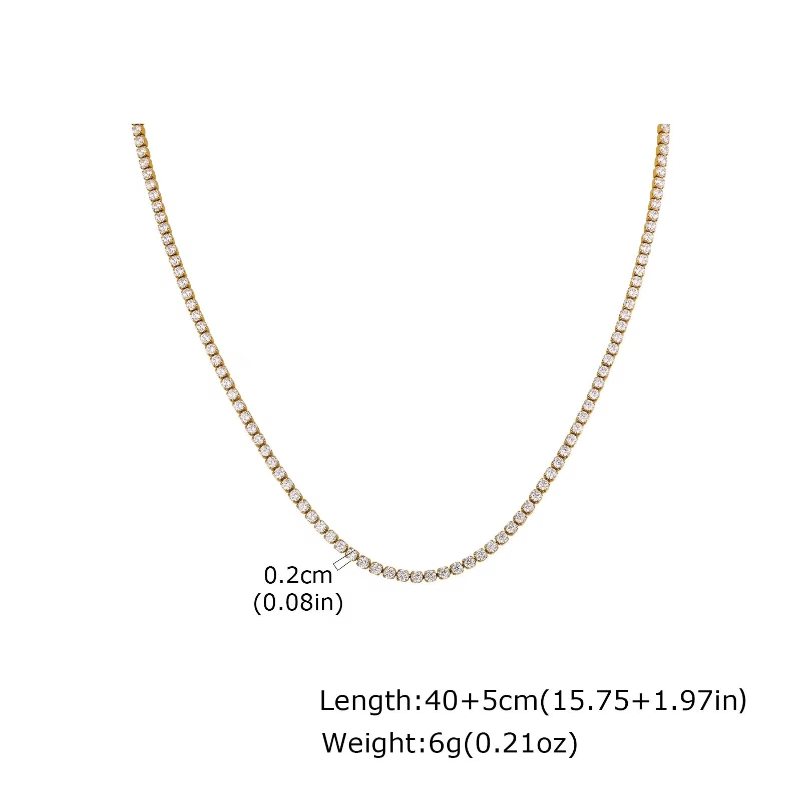 Tennis Necklace