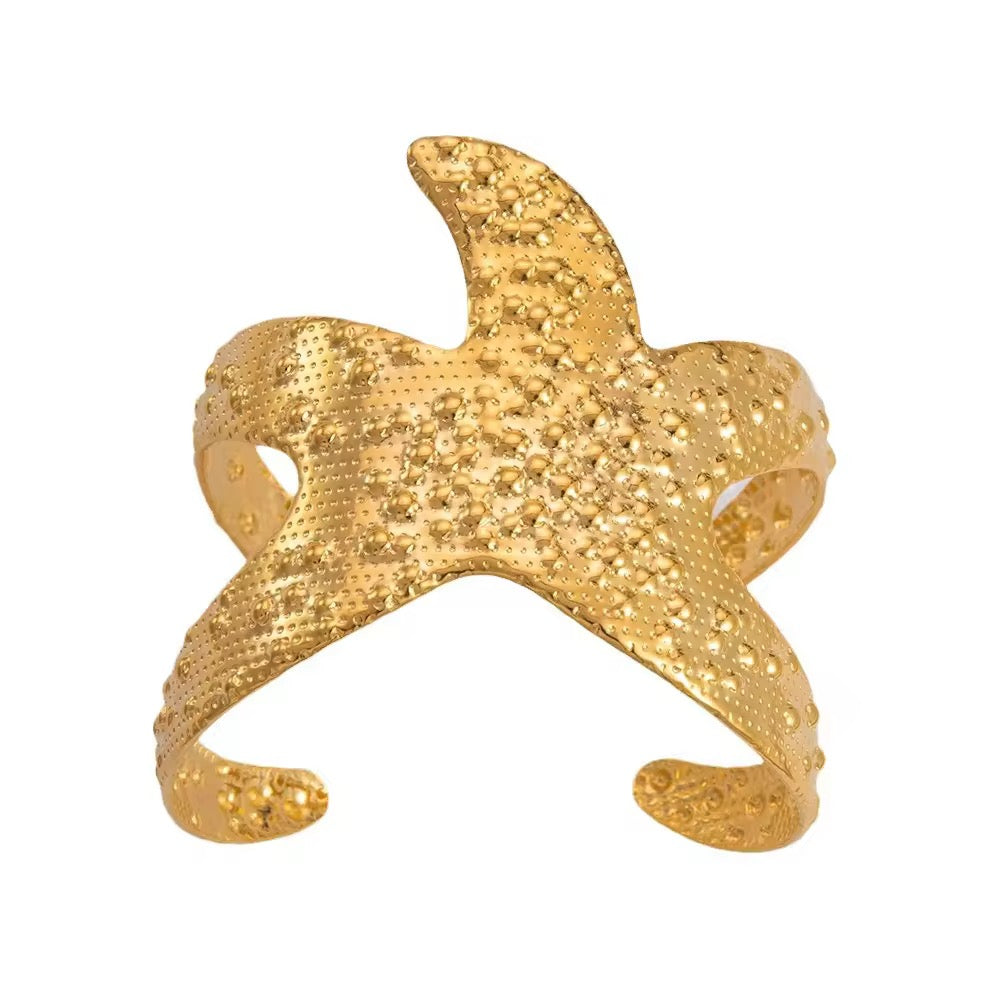 Starfish Cuff Bracelet