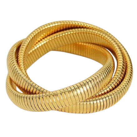 Cross-over 3 layered Bracelet