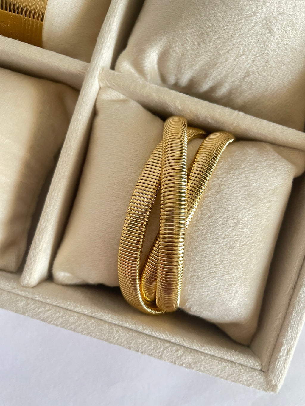 Cross-over 3 layered Bracelet