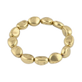 Trendy Gold Stretchable Bracelet (set of 1)