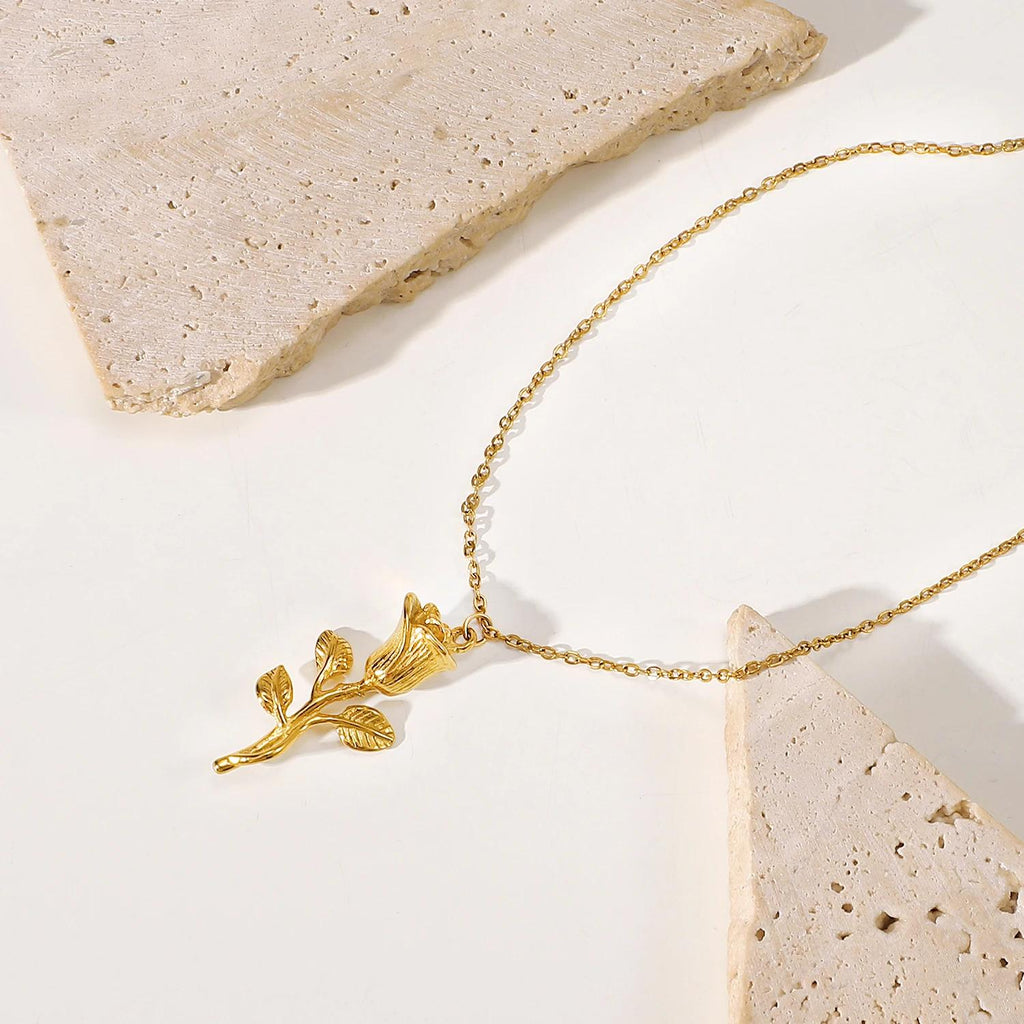 Call Me Rose Necklace