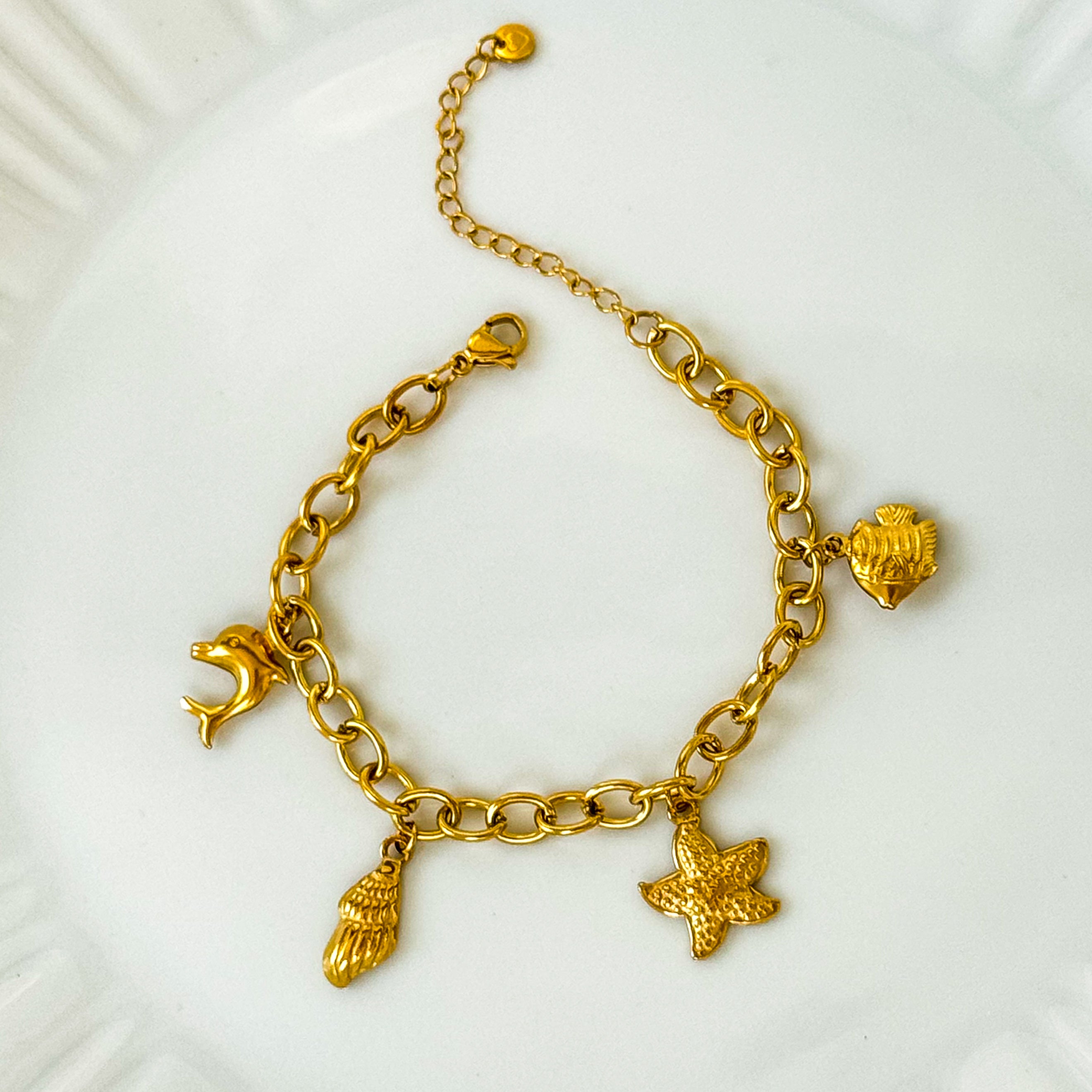 Sea 4 Charm Bracelet