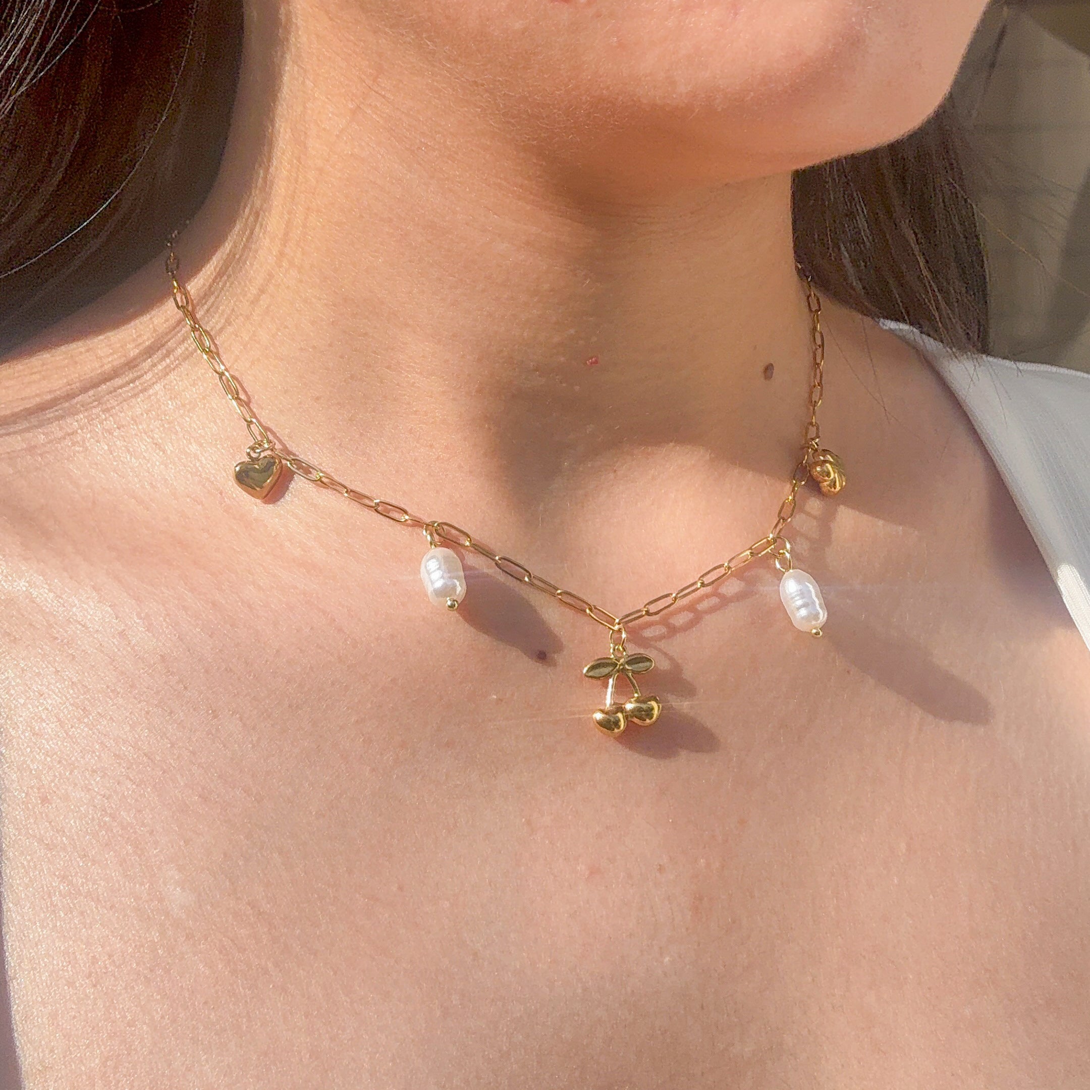 Cherry Charm Necklace