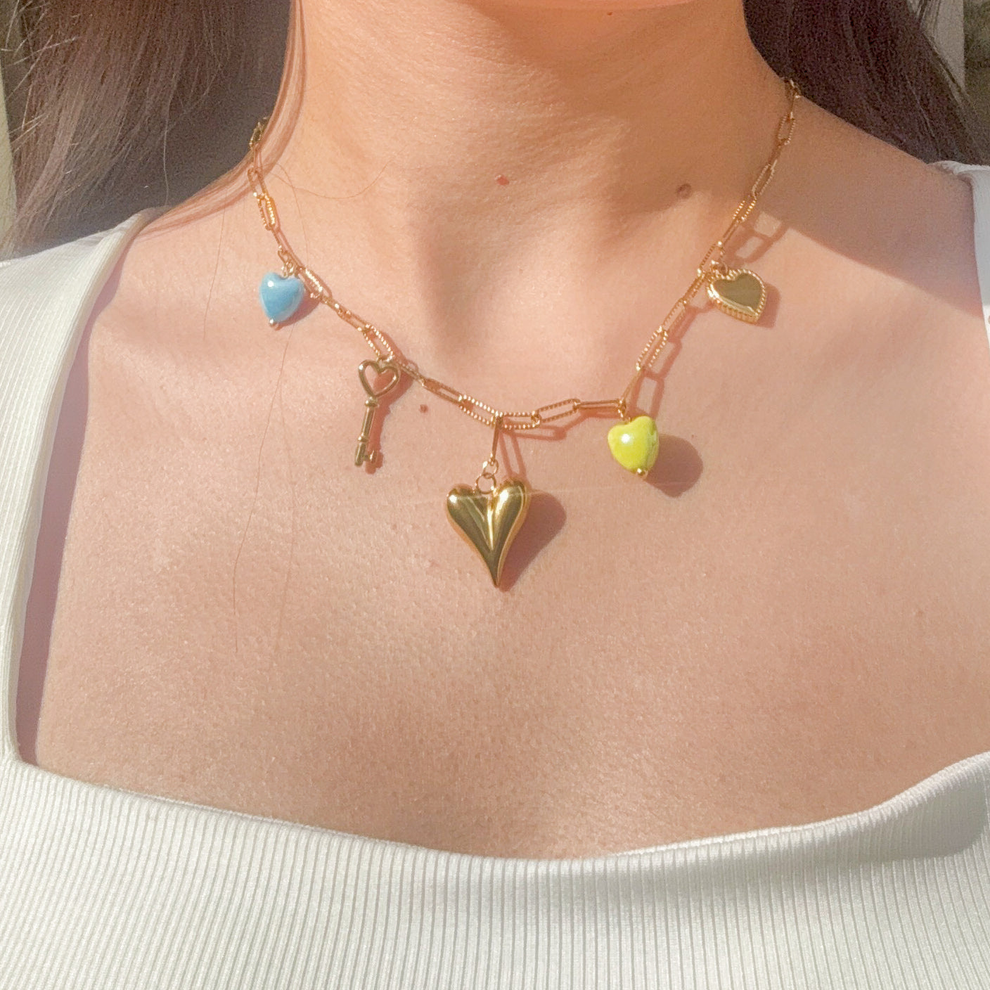 Michelle Charm Necklace