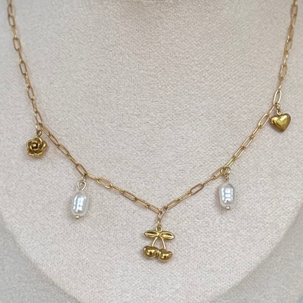 Cherry Charm Necklace
