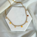 Tennis Heart Charm Necklace