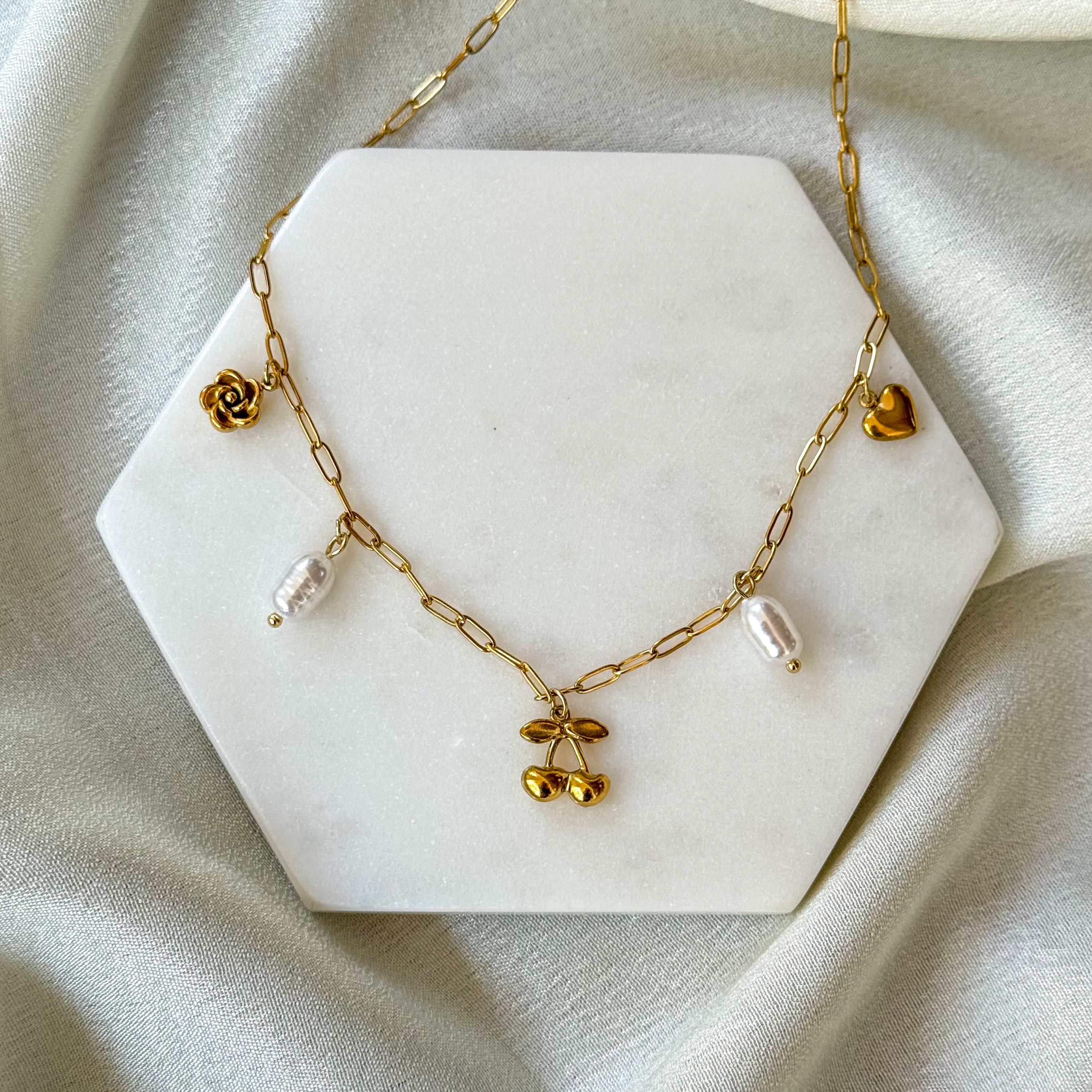 Cherry Charm Necklace