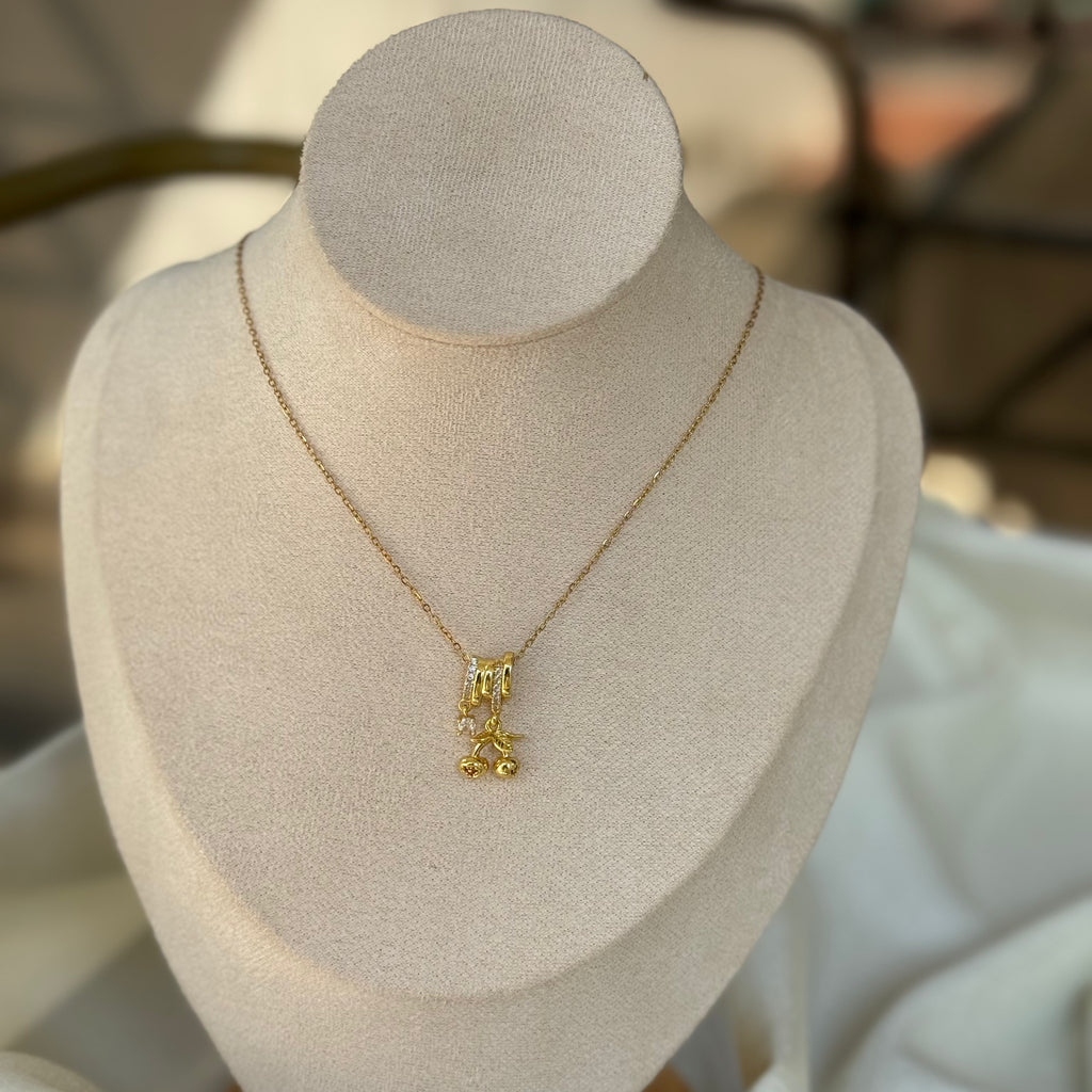 Cherry Kiss  Necklace