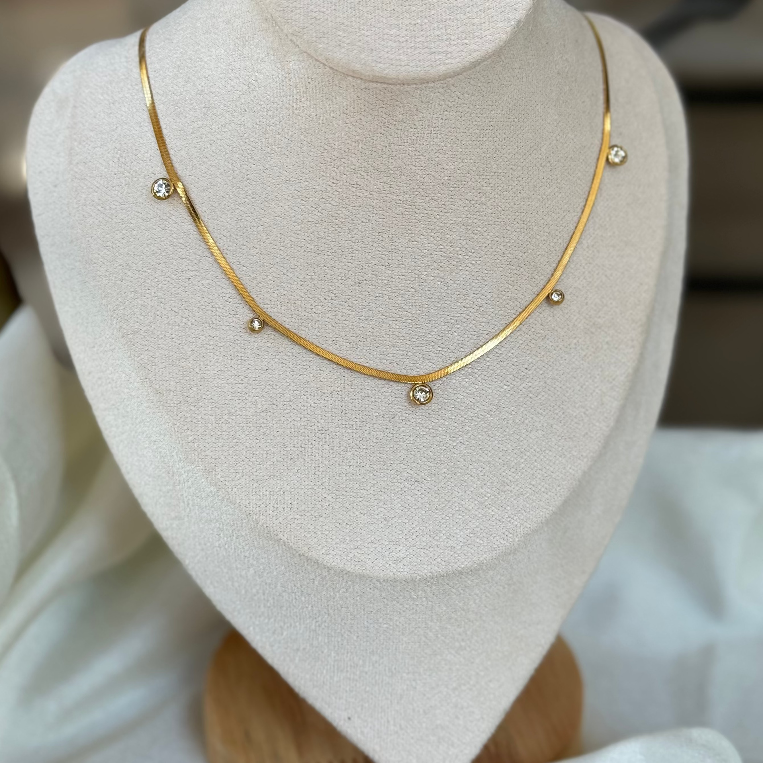 Diana Zirconia Necklace