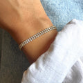 Juliet Two-layered Tennis Bracelet