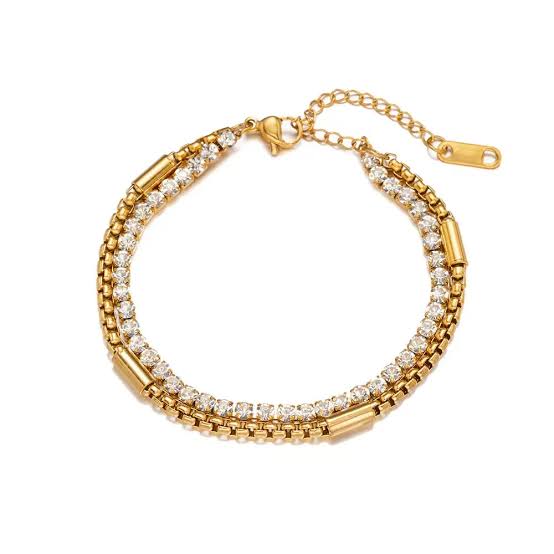 Susanah Two-layered Bracelet