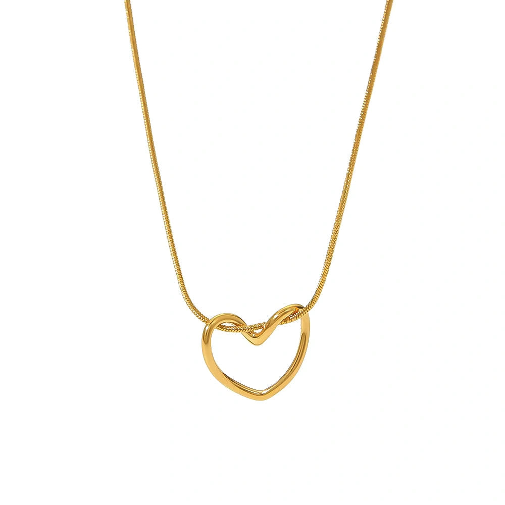 Halo Heart Necklace
