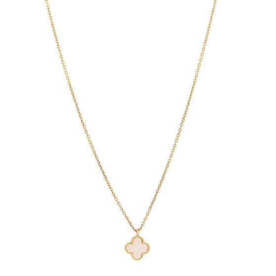 Reversible Clover Necklace