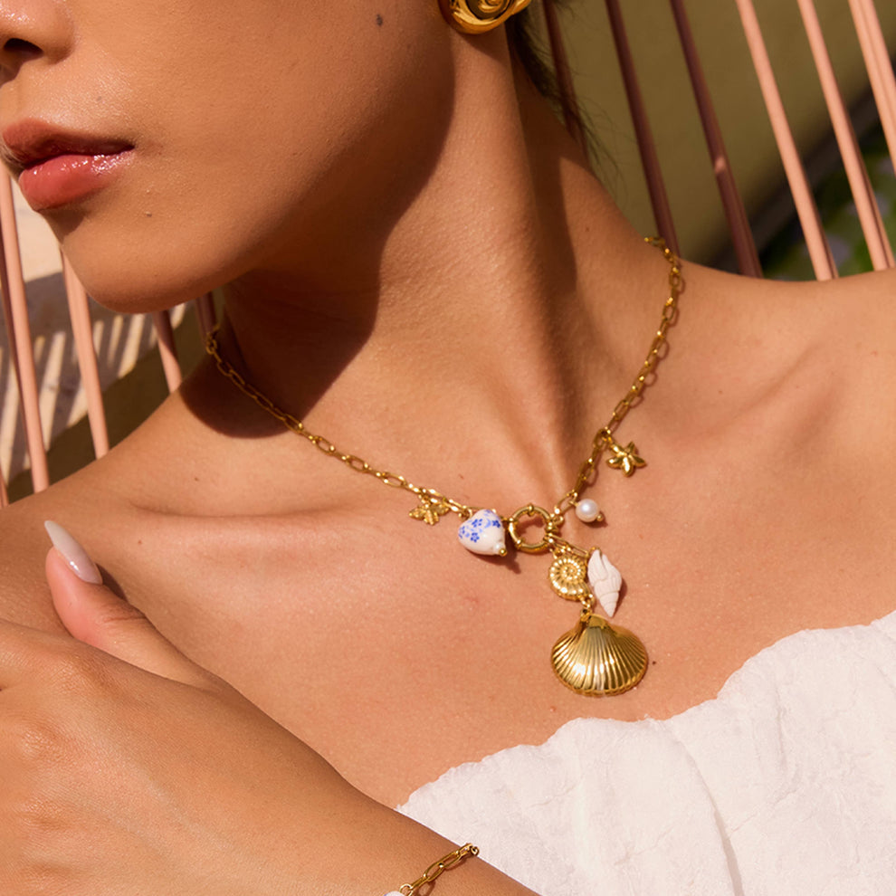 Rachel Luxe Beach Necklace