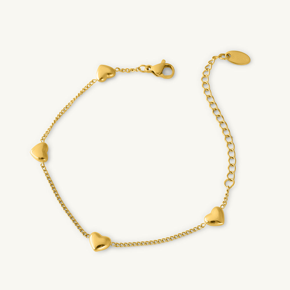 Edwina Heart Bracelet