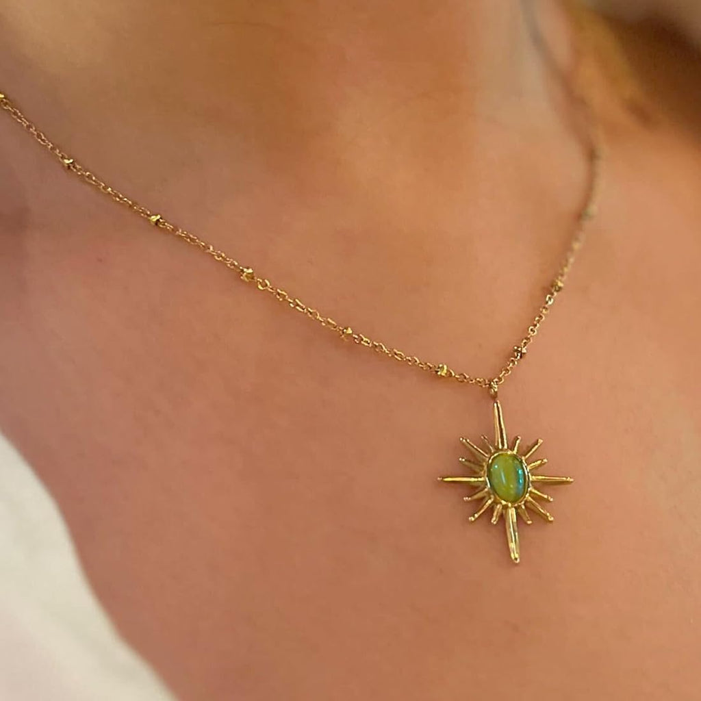 Holly Star Necklace