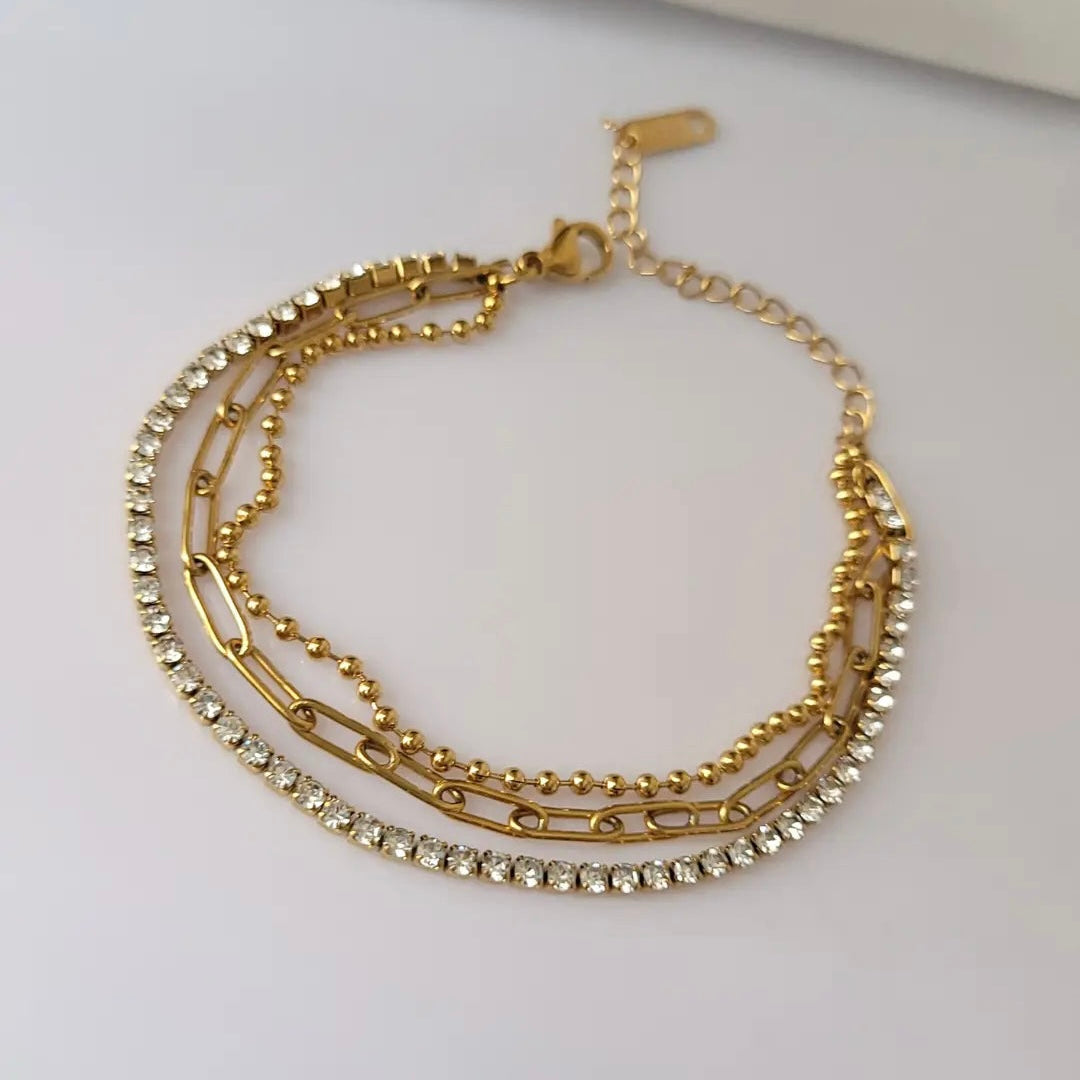 Sophie 3-layered Bracelet