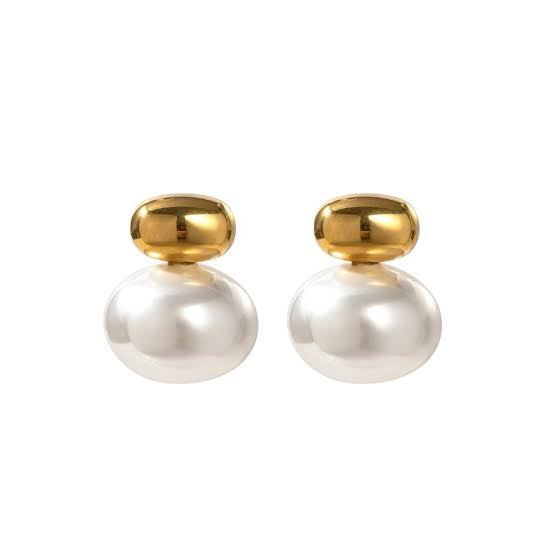 Edwina Pearl Earrings