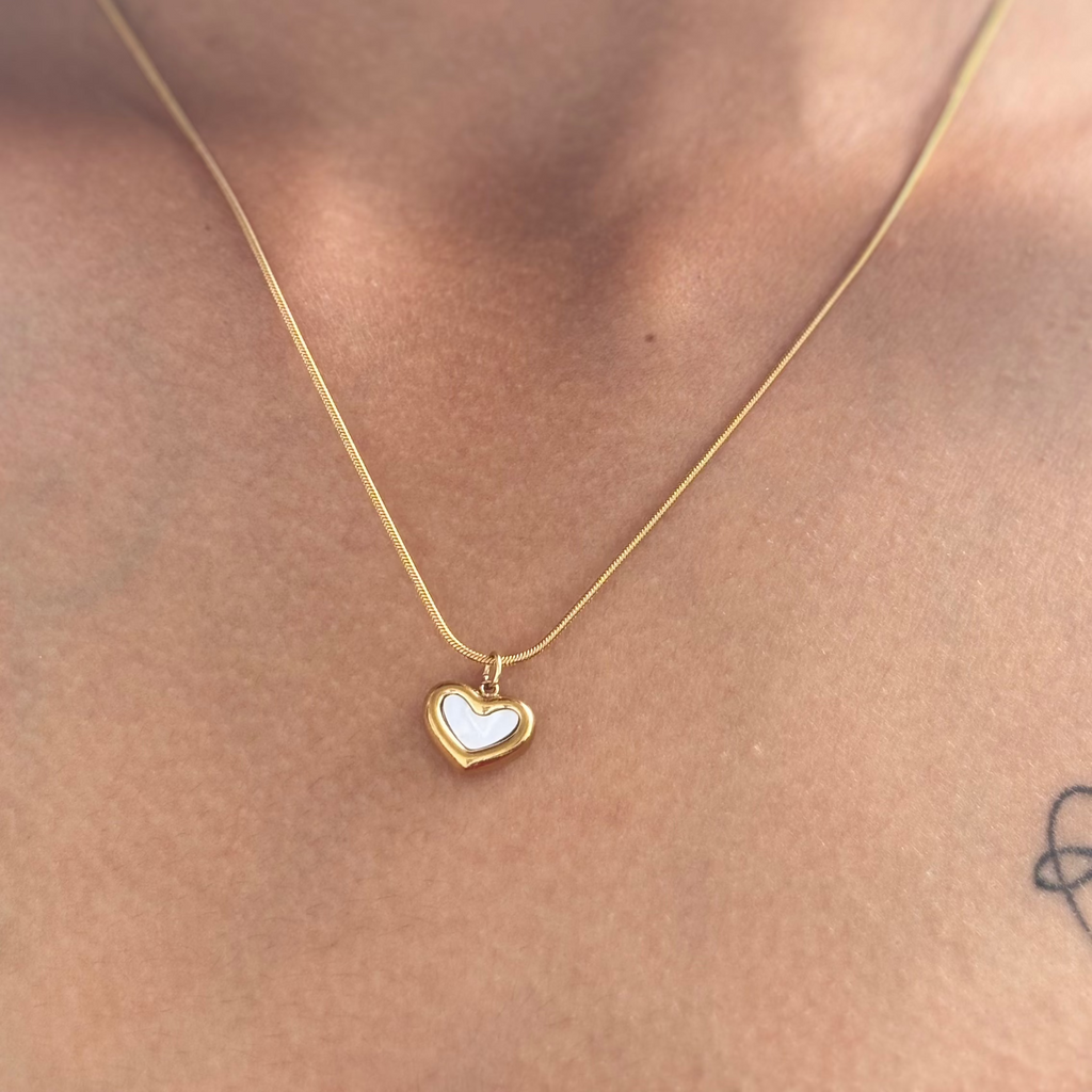 Samantha Necklace (White)