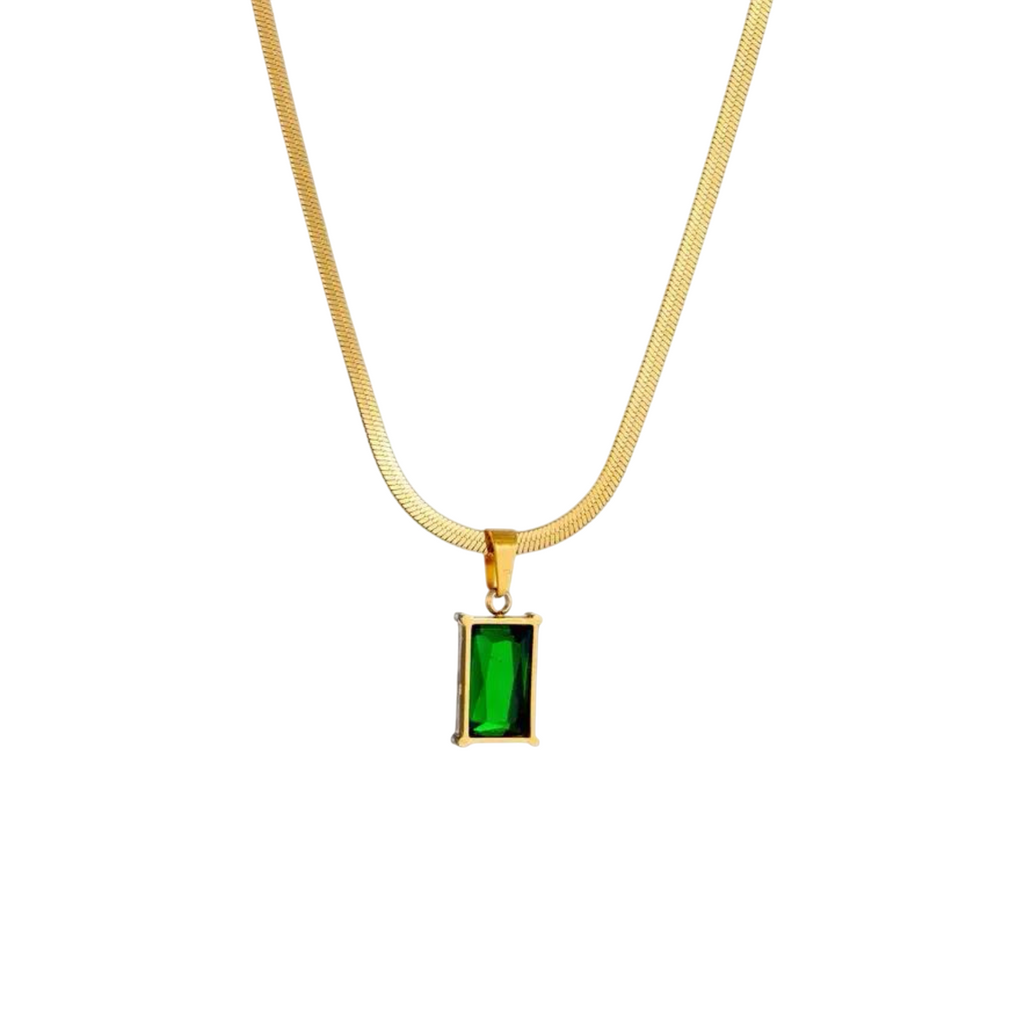 Anne Emerald Necklace