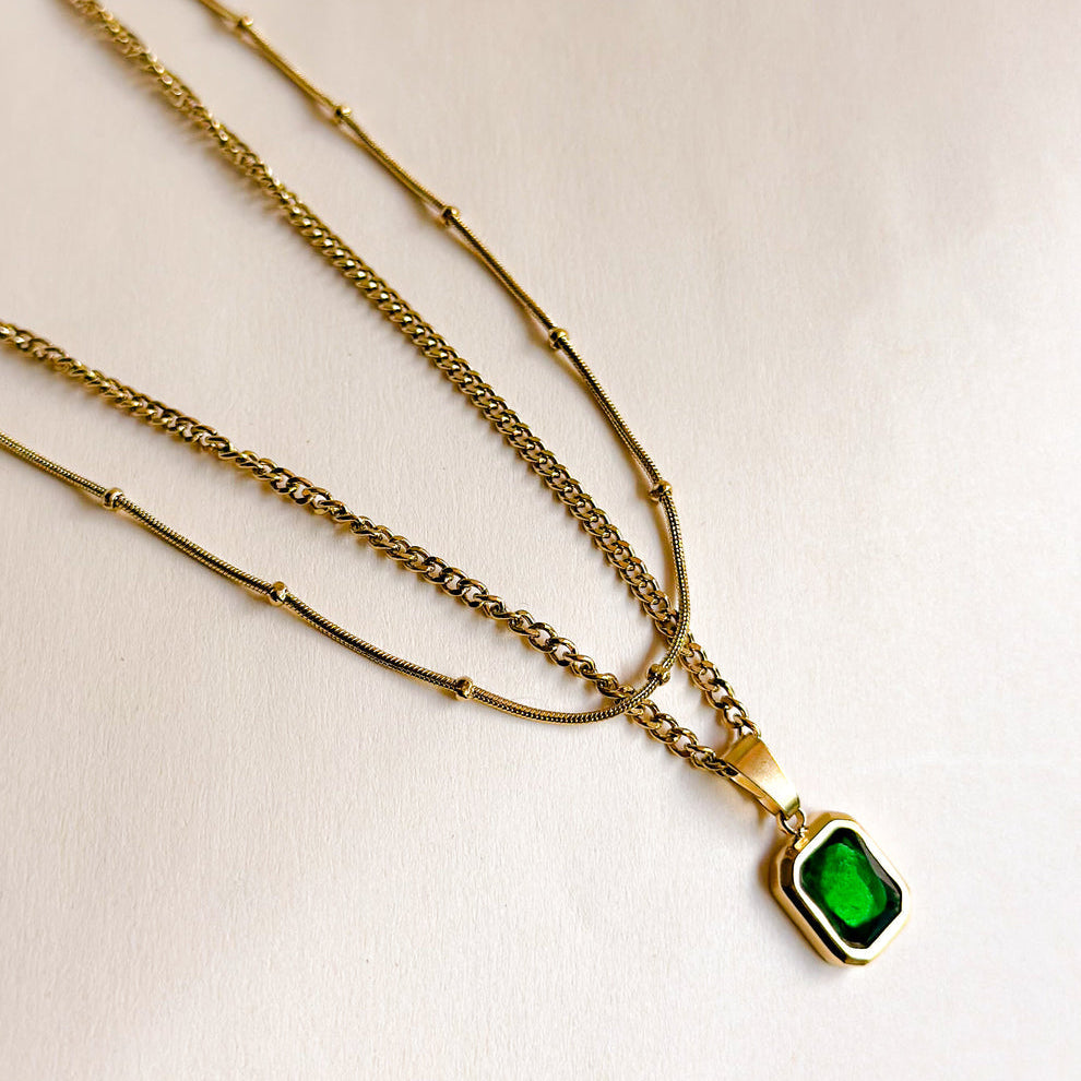 Rebecca Two-layered Necklace