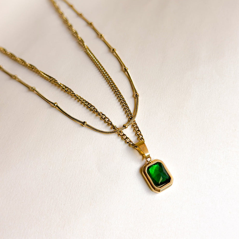 Rebecca Two-layered Necklace