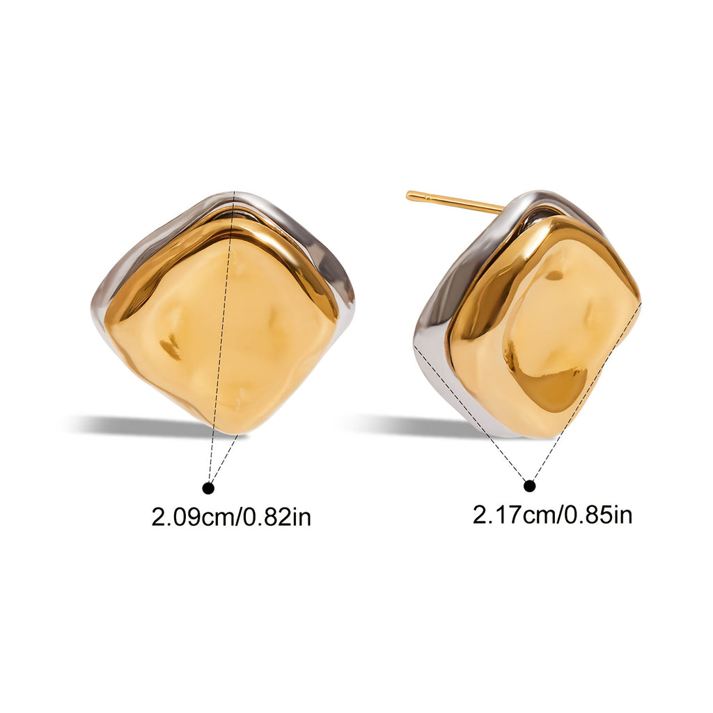 Raaya Dual-tone Earrings