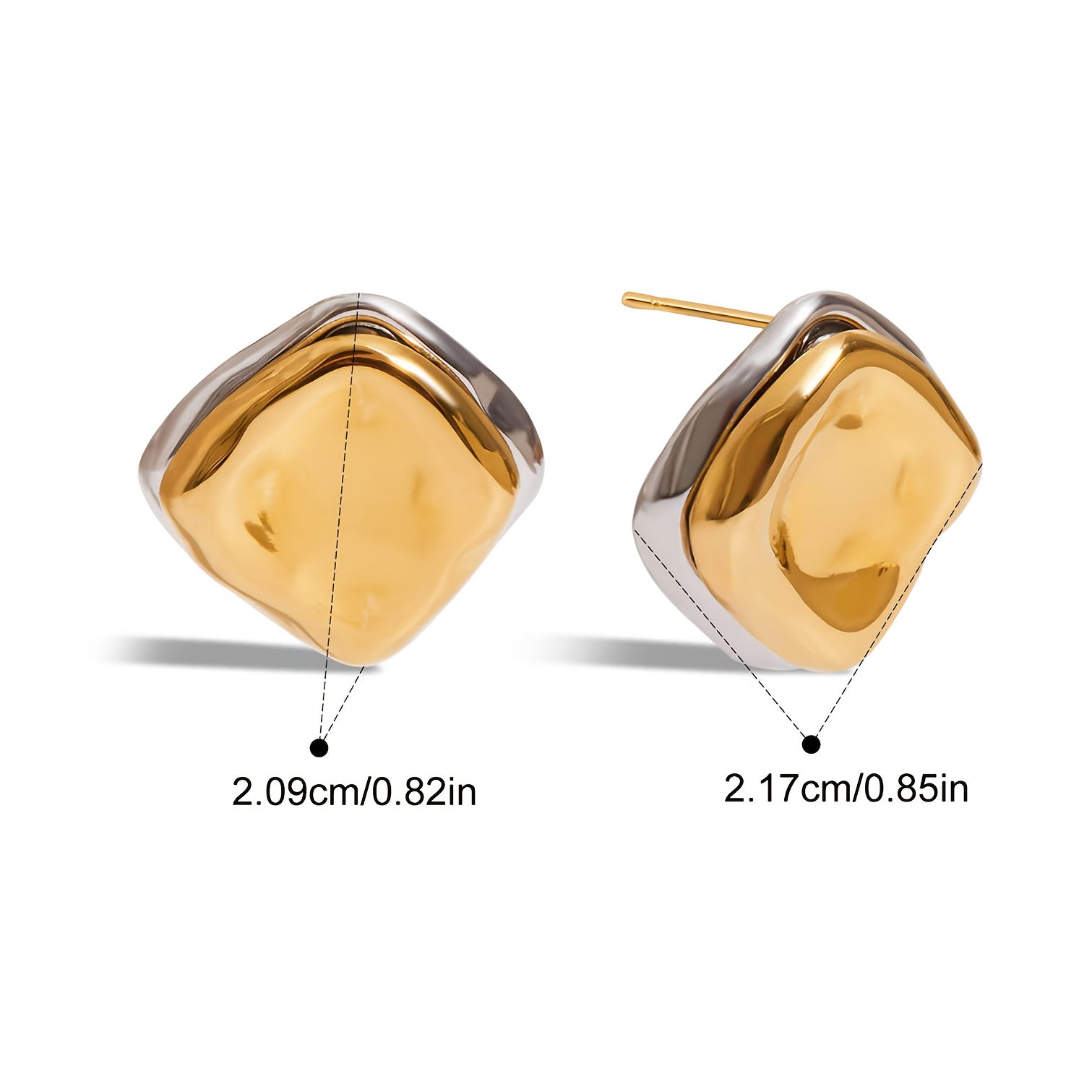 Raaya Dual-tone Earrings