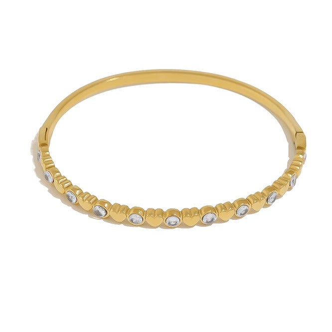 Shiny Heart Bracelet