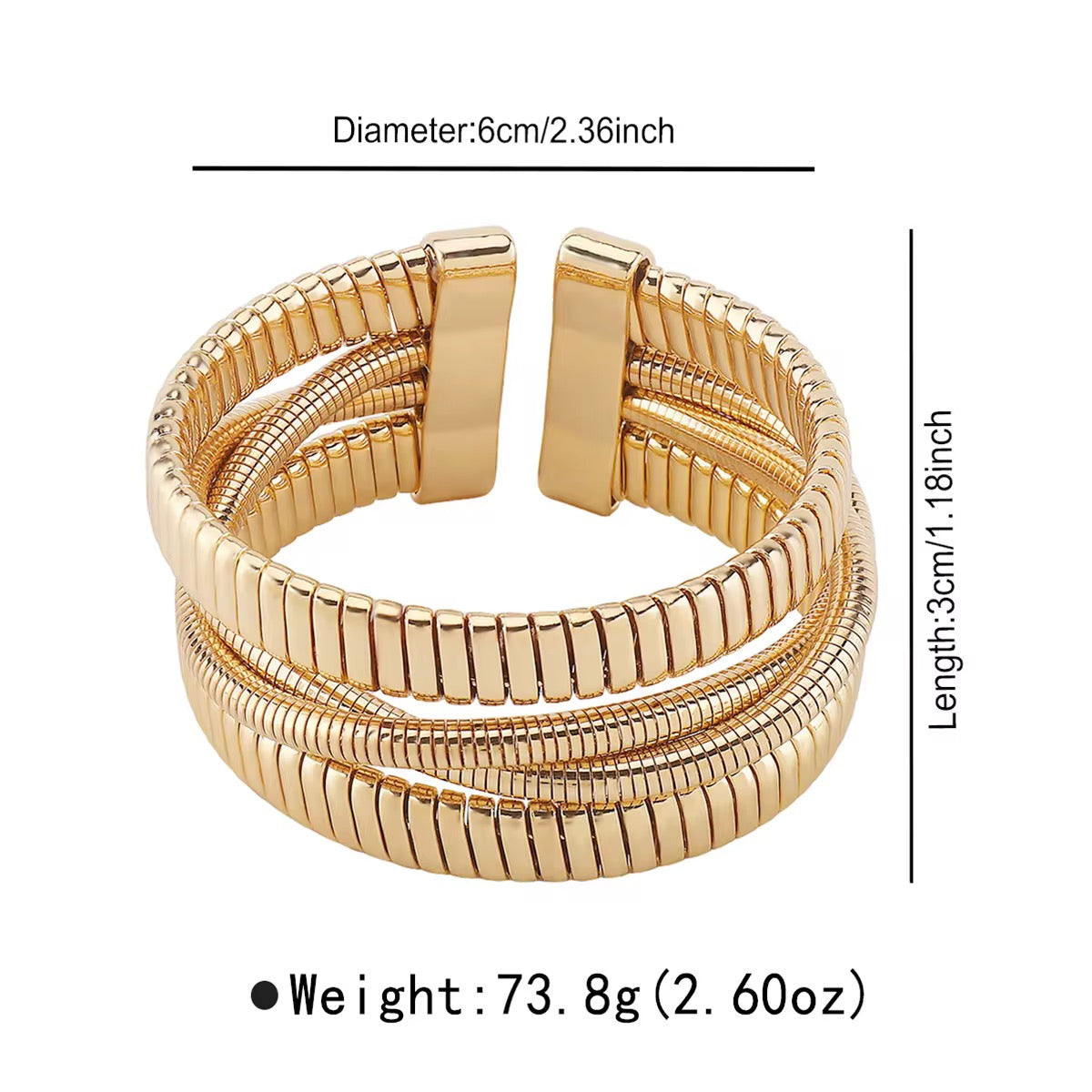 Eleanor Cuff Bracelet