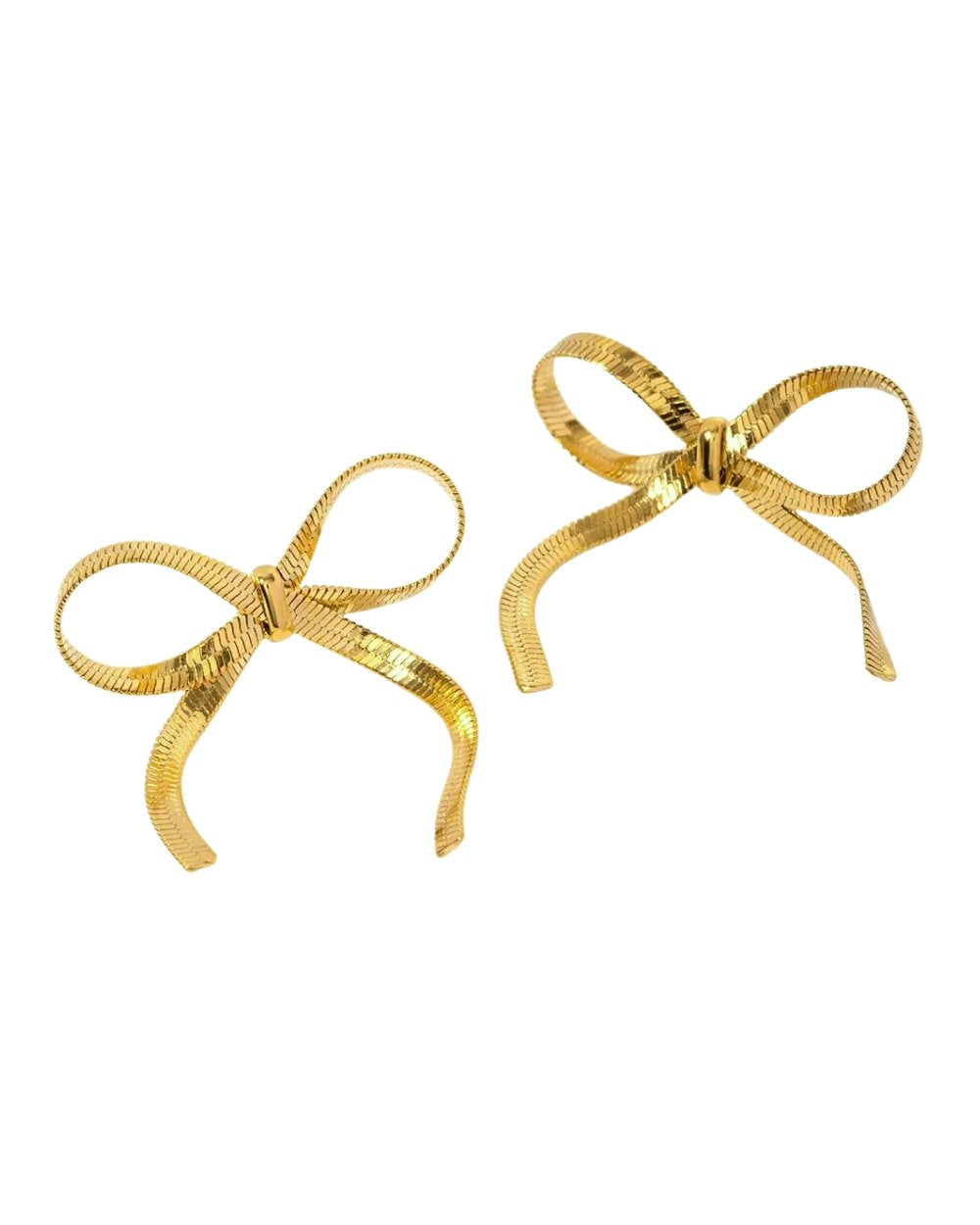 Ribbon Bow Earrings