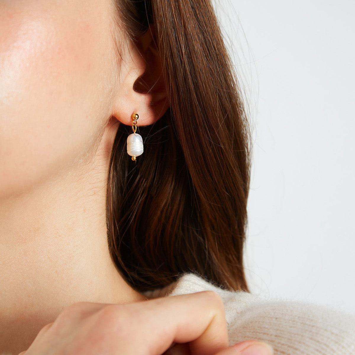 Freshwater Pearl Earrings