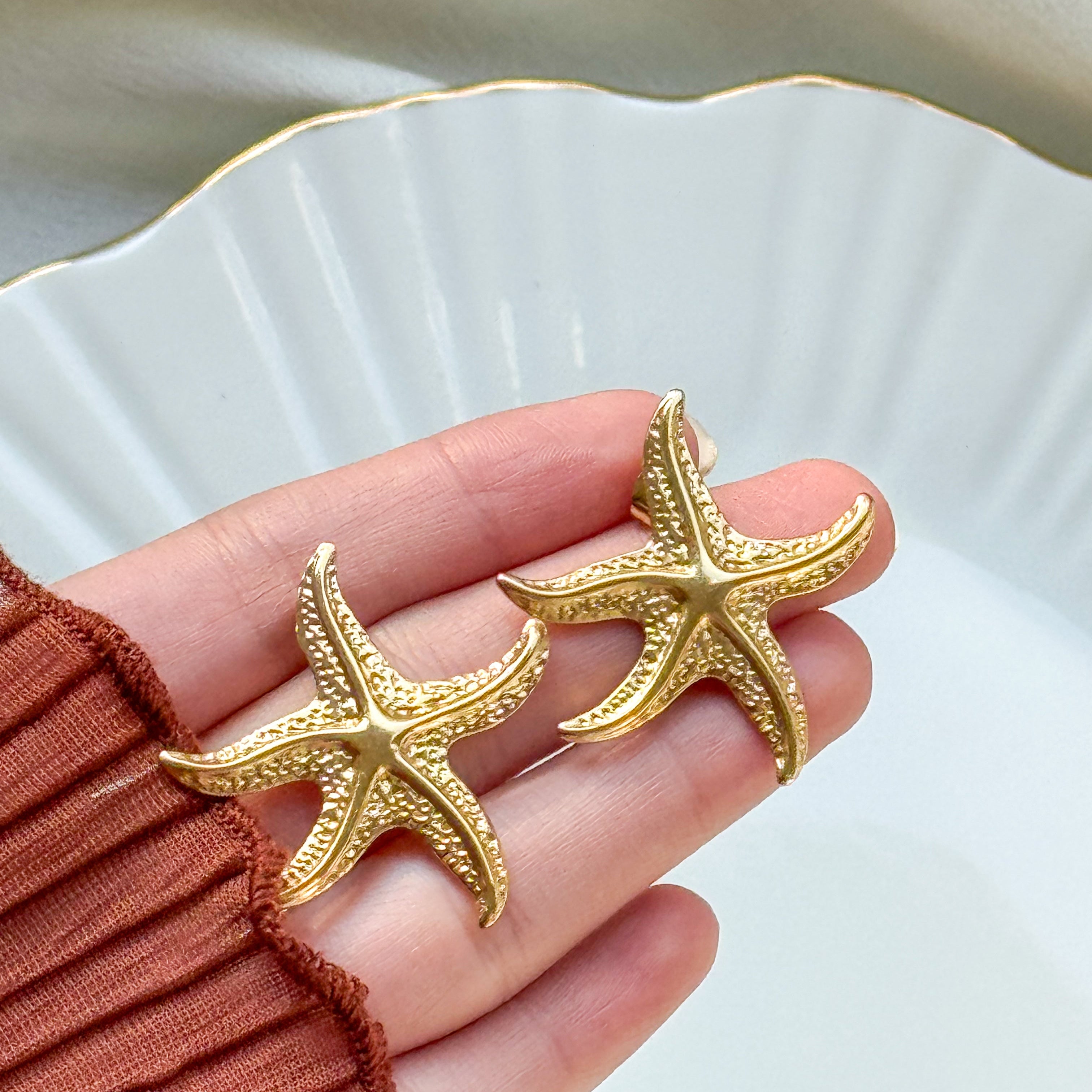 Starfish Earrings