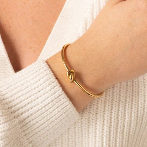 Skye Knot Cuff Bracelet (adjustable)