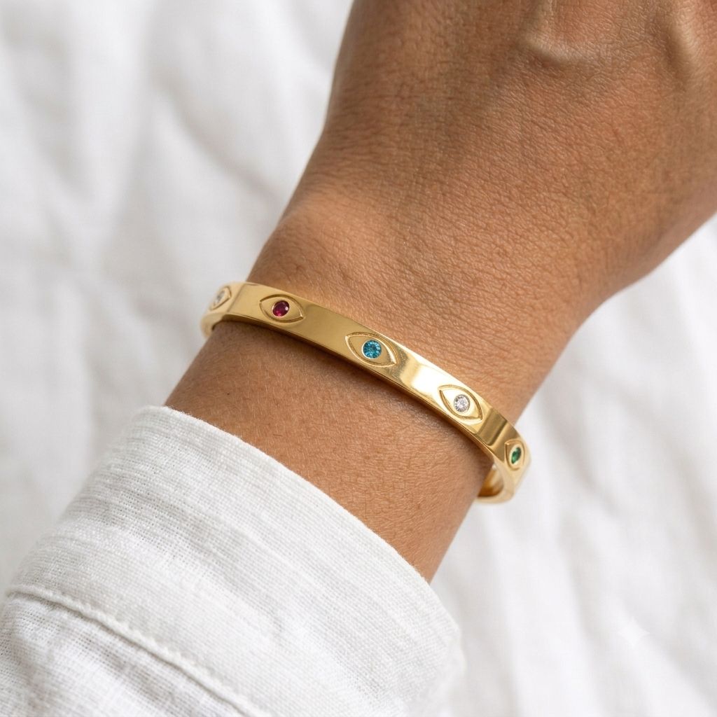 Golden Gaze Bracelet