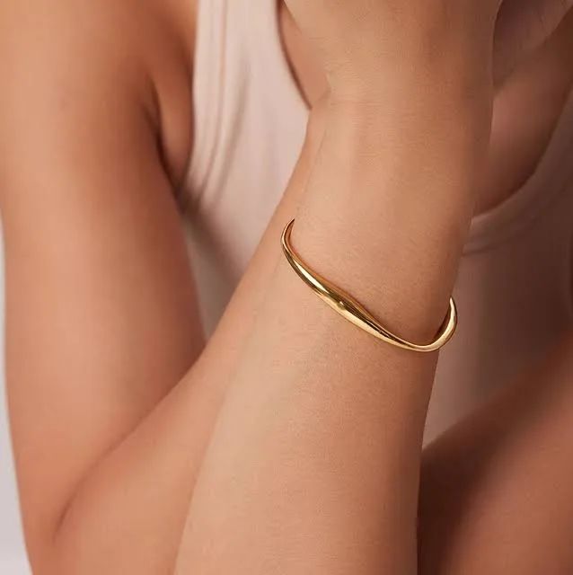 Leher Cuff Bracelet